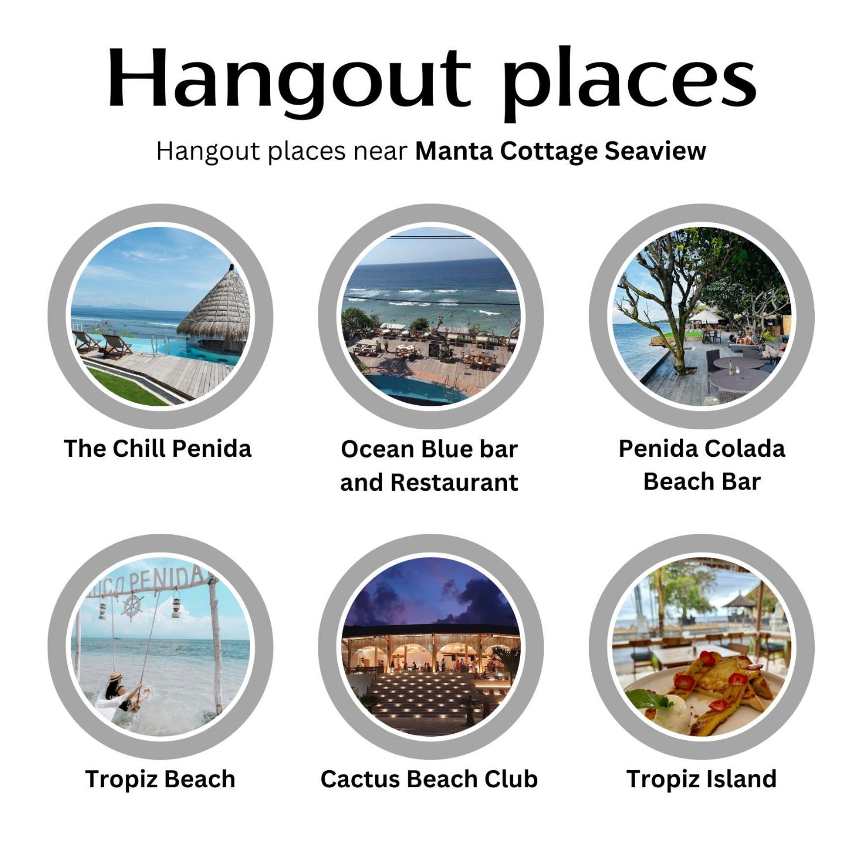 Manta Cottages With Sea View Batununggul 외부 사진